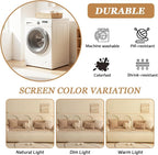 Plush Couch Cover for Dogs – Non Slip Pet Sofa Protector, Ultra Soft Washable Couch Cover for Pets, Anti-Slip Backing Furniture Protector for Cats & Dogs, Fits Standard & L-Shape Sofas (3 Sizes)