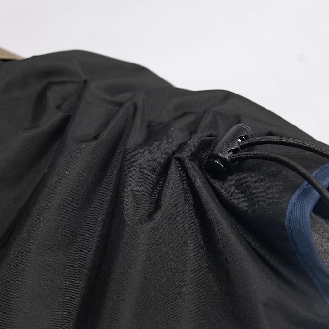 Dog Raincoat with Hood for Medium Dogs - Heavy Rain Resistant Rain Coat for Dogs with 6000mmH2O Waterproof Rating | Lightweight and Adjustable Waterproof Dog Coat | 40 (XXS)