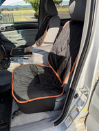 AsFrost Dog Car Seat Cover for Cars SUVs Trucks, Thicked 600D Oxford Heavy Duty Waterproof Front Car Seat Covers for Dogs Durable Nonslip Padded Pet Car Seat Protector with Side Flaps, 2 Pack | Thicked 600D Oxford,Heavy Duty, Waterproof,Durable, Nonsli...