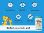 Petkin Cat and Dog Dental Wipes, 40 Wipes (Fresh Mint) - Natural Formula Cleans Teeth, Gums & Freshens Breath - for Daily Use - Convenient Dog Dental Care - 1 Pack of 40 Wipes