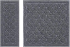 unipaws Cat Litter Trapping Mat, Litter Box Scatter Control Pad | Litter Free Floors and Urine Waterproof, Gentle on Paws, No Phthalate
