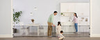 Regalo Safety 24"-192" Metal 2-in-1 Super Wide Baby Gate & Play Yard