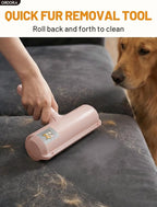 Pet Hair Remover Roller, Reusable Lint Roller for Dog and Cat Hair | Portable Pet Hair Roller with Large Fur Bin for Couches, Bedding, Car, Rugs & Furniture, No Refills or Batteries, Pet Homes