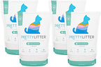 PrettyLitter Health Monitoring Cat Litter, Calm Aloe, 4-Pack, 6 lb. Bags | Up to 4 Months Supply, Non-Clumping, Advanced Odor Control, Automatic Litter Box Compatible, Color Changing Silica Crystals