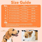 IDOMIK Dog Recovery Collar, Waterproof Soft Dog Cone After Surgery | Comfy Protective Elizabethan Collar Alternative for Dogs Cats, Adjustable Pet Neck Donut Cone Anti-Licking Wounds,Orange,S
