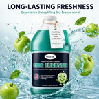 Multi Purpose Cleaner Pet Odor eliminator - pH Neutral - Strong Odor Floor Cleaner - Pet Odor Eliminator for Home - Best Scent Remover for Cat and Dog Pee All Purpose Cleaner 1 gallon (Sky Breeze)