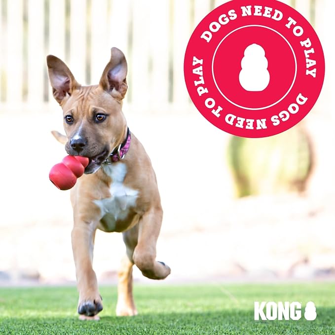 KONG Extreme Dog Toy - Fetch & Chew Toy - Treat-Filling Capabilities & Erratic Bounce for Extended Play Time Most Durable Natural Rubber Material - for Power Chewers - for XX-Large Dogs