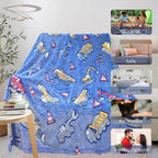 COMFAR Tractor Blanket for Boys, Construction Blanket for Boys, Car Blanket for Boys, Kids Blankets for Boys, Toddler Blanket for Kids, Personalized Baby Blankets for Boys, Birthday 40"x 50" - Image 7