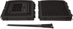 Amazon Basics 8-Panel Octagonal Plastic Dog Playpen, Portable Indoor/Outdoor Pet Fence with Gate, Exercise Pen for Puppies and Small Animals, 34 inches, Black