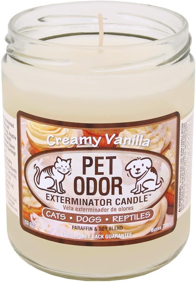 Pet Odor Exterminator Candle Creamy Vanilla