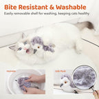 Potaroma Cat Toys Flapping Bird (No Flying), Lifelike Sandpiper Chirp Tweet, Rechargeable Touch Activated Kitten Toy Interactive Cat Exercise Toys for All Breeds Cat Kicker Catnip Toys 4.0" | Lifelike Sandpiper Chirp, Touch Activated, Rechargeable Kitt...