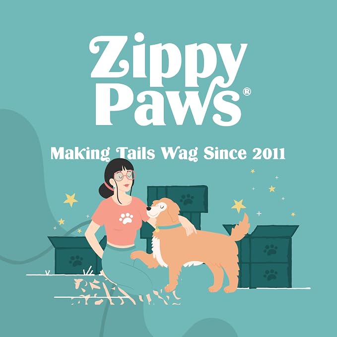 ZippyPaws Birthday Box - Dog Squeaky Toys to Keep Them Busy, Funny Food Plush for Small, Medium, & Large Dogs, Cute Stuffed Puppy Toy & Hat, Pet Products, Gift for Dogs of All Breeds - 3-Pack, Pink