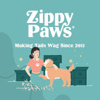 ZippyPaws Birthday Box - Dog Squeaky Toys to Keep Them Busy, Funny Food Plush for Small, Medium, & Large Dogs, Cute Stuffed Puppy Toy & Hat, Pet Products, Gift for Dogs of All Breeds - 3-Pack, Pink