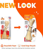 Nylabone Power Chew Monster Bone Dog Chew Toy, Chicken Flavor, XX-Large | Durable dog toys for aggressive chewers, long lasting, discourages destructive chewing, flavor throughout, for dogs 50++ lbs