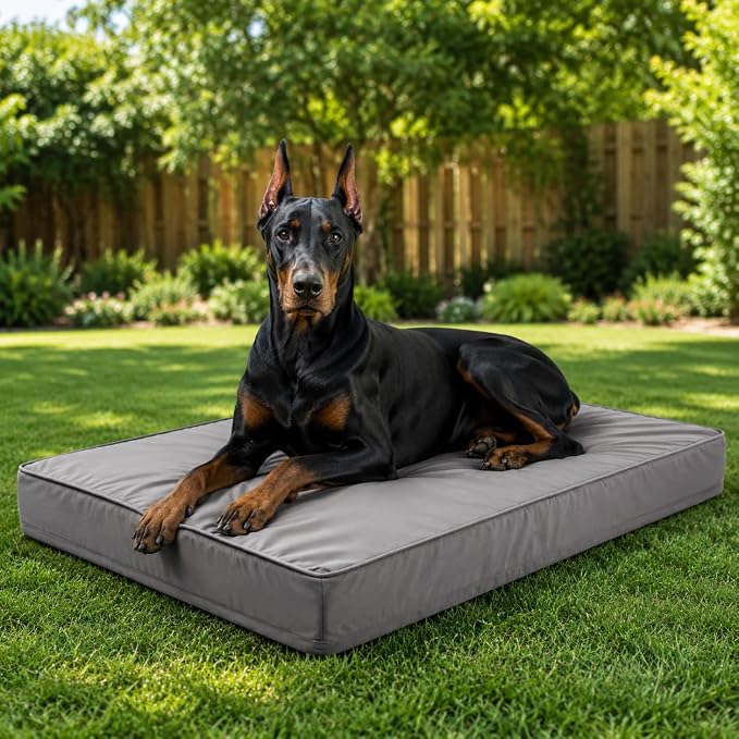 WNPETHOME Outdoor Waterproof Large Dog Bed