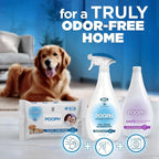 POOPH Plus Maximum Strength Pet Odor Eliminator Spray, 32 oz - Pack of 2 | Maximum-strength odor eliminator spray on carpets, furniture, litter boxes, and hard floors, 32 oz - Pack of 2