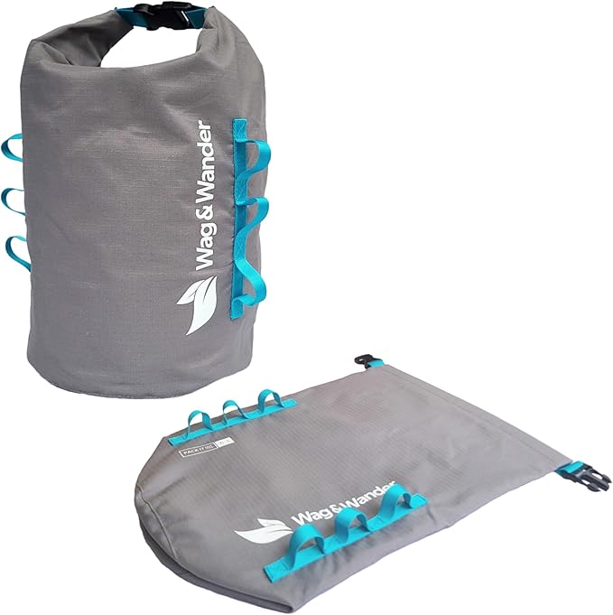 Smell Proof Waste Bag - Reusable Wag bag, Dog Poop Bag Holder for Hiking with Dogs & Camping. Odor Proof Diaper Wet Bag
