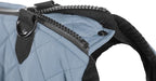 Gooby Fashion Vest Dog Jacket - Gray, X-Large - Warm Zip Up Bomber Vest with Dual D Ring Leash - Winter Water Resistant Small Dog Sweater