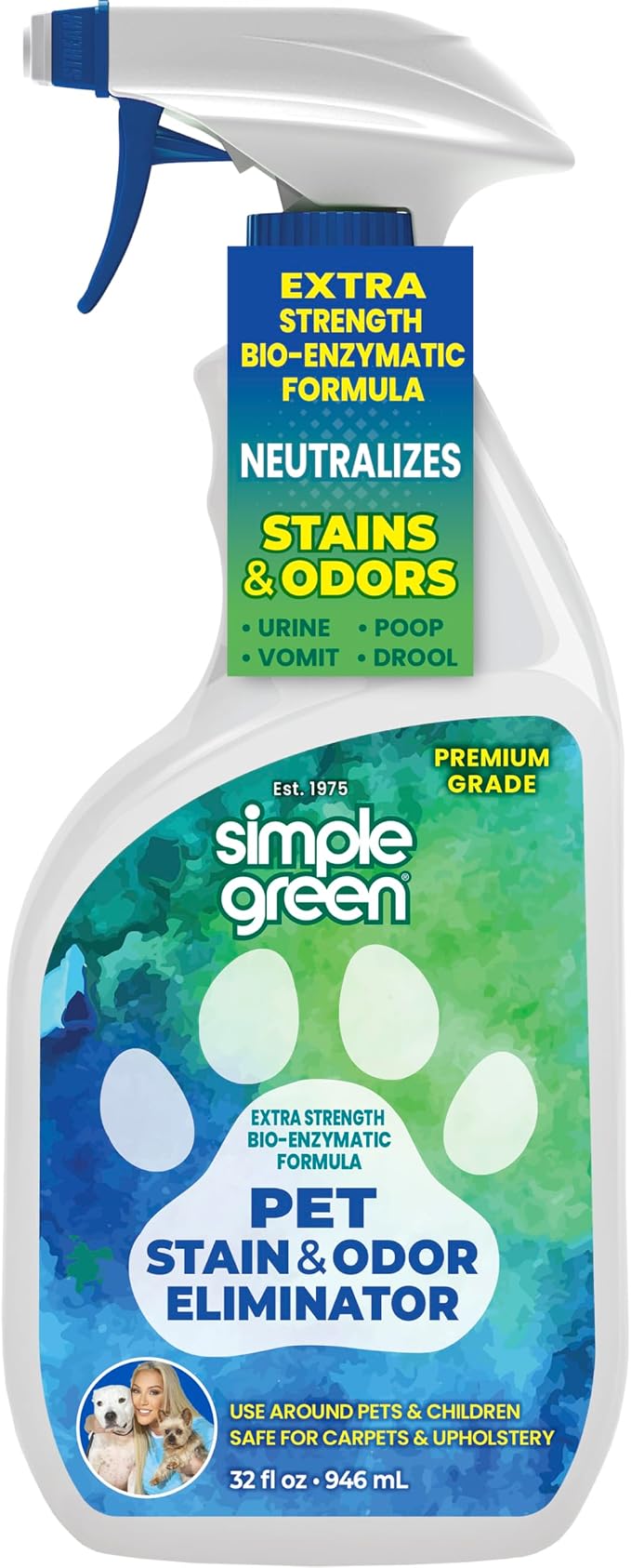 Simple Green Pet Stain and Odor Eliminator 32 oz