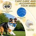 Squeaky Stuffed 3PCS Dog Toys, Chew for Large Medium Small Breeds | Plush with Crinkle Toys to Keep Puppy Busy, Teething, Fetching, Tossing, Tugging Interactive Toys for Indoor Outdoor play