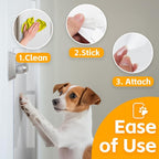 1 Pack 40 x 16 Heavy Duty Clear Door Protector Cat & Dog, Easy & Quick to Install Clear Anti Scratch Work on Wall, Window, Glass, Furniture Guard Indoor/Outdoor Cat Scratch Protectors