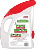 Nature's Miracle Outdoor Pet Stain & Odor Remover, 64 oz Flip & Go Sprayer | For Outdoor Dog & Cat Messes, Cleans Dog and Cat Pee, Poop, Vomit, Drool, Use On Decks, Patio Furniture, Concrete & More