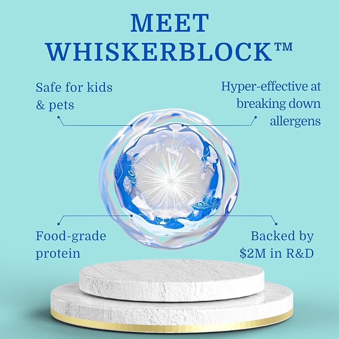 Cat Allergen Neutralizing Spray for Humans | Non-Toxic and Safe, Immediate Results, Easy to Use, and Pet Friendly - A Few Sprays Every 2-3 Days for Relief
