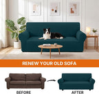 XINEAGE Stretch Armchair Slipcover, Non-Slip Pet Couch Cover,Dark Green | Washable Furniture Protector, Elastic Bottom, Dogs & Cats Friendly, Scratch-resistant, Fast Setup, High Elasticity