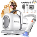 Afloia Dog Grooming Vacuum Kit, 1.5L Tank, White | Contains floating fur during coat care, helping sofas, floors and clothes stay cleaner between deep cleans.