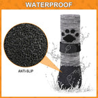 KOOLTAIL Anti Slip Dog Socks for Hot/Cold Pavement to Prevent Licking Paws,Booties for Hardwood Floors,Traction Rain Dog Boots&Paw Protectors Shoes with Grip for Outside Small Medium Large Senior Dogs