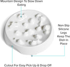CatGuru Whisker-Friendly Slow Feeder Cat Bowl for Healthy Digestion | Perfect for kittens, adult, and senior cats. Encourages calm, healthy eating habits at every age.