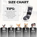EXPAWLORER Dog Socks to Prevent Licking Paws,Anti Slip Dog Shoes for Hot Pavement,Dog Booties for Hardwood Floors,Dogs Boots & Paw Protectors for Small Medium Large Senior Dogs,British Style,Black S