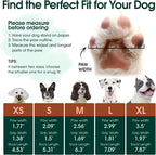 Kuoser Non Slip Dog Socks for Hardwood Floors, Dog Grippy Socks with Double-Sided Traction, Anti Slip Dogs Booties Paw Protectors to Prevent Licking Paws for Small Medium Large Senior Dogs, 4 Pack-M