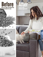 5.8lbs/98OZ/5.3qt Airtight Dog food storage container with lids,Dog Treat Container With Measuring cup,Dry Pet Food storage bin for Dogs,Cats,and Birds 5.5L