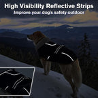 Lelepet Dog Jackets for Small Dogs Waterproof Dog Coat with Adjustable Fit | Reflective Fleece Vest with Adjustable Buckle Hook & Loop Windproof Cold Weather Coats for Small Medium Large Dogs, Chihuahua