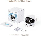 Enabot EBO ROLA Mini Pet Camera Robot: 2K FamilyBot Mobile Home Companion | Whole-Home Mobility, Two-Way Talk, Night Vision, Long Battery Life, Local Storage, Long Distance Gift