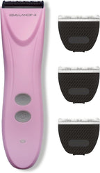 Cordless Pet Grooming Kit for Dogs & Cats, Quiet & Powerful Motor Paw & Face Trimmer, Lightweight Clipper, Dopamine Pink, Parent (Bundle-Dopamine Pink)