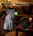 2K Indoor Security Camera, Dual-Band WiFi Pet Cam for Baby & Home | IR Night Vision, Two-Way Audio, Motion Tracking with App Control for Home Security, Compatible with Google Assistant & Alexa