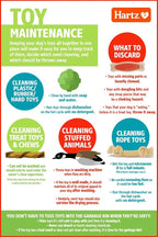 Hartz Chew 'n Clean Tuff Bone Tough Dog Chew Toy, Large 3 Pack