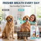 Pet Oral Care Spray, Dog Dental Spray for Dog Teeth Cleaning, Natural Dog Breath Freshener, Daily Dog Dental Care & Cat Dental Care Solution,No Brush Required Pet Mouth Freshener Spray for Dogs & Cats | Dog Dental Spray For Dog Teeth Cleaning & Cat Den...
