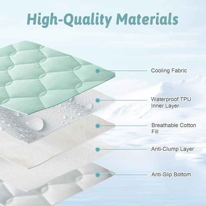COZY KISS Cooling Couch Cover for Dog Washable, Cool Sofa Cushion Mat | Q-Max >0.4 Cool Tech, Non-Slip Pet Pad for Car Seat Protector, Liquid Pee Proof Mat for Dog, Cats, 27.5x82.5 Inch, Green