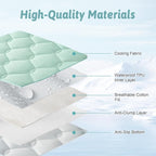 COZY KISS Cooling Couch Cover for Dog Washable, Cool Sofa Cushion Mat | Q-Max >0.4 Cool Tech, Non-Slip Pet Pad for Car Seat Protector, Liquid Pee Proof Mat for Dog, Cats, 27.5x82.5 Inch, Green