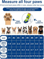 Huafly Tension Knob Dog Shoes – Twist-Lock Dog Boots & Paw Protectors for Small Medium Large Dogs,Non-Slip Sole Breathable Mesh Reflective Strap for Hiking Camping Hot Pavement & Hard Floor (Size 3)