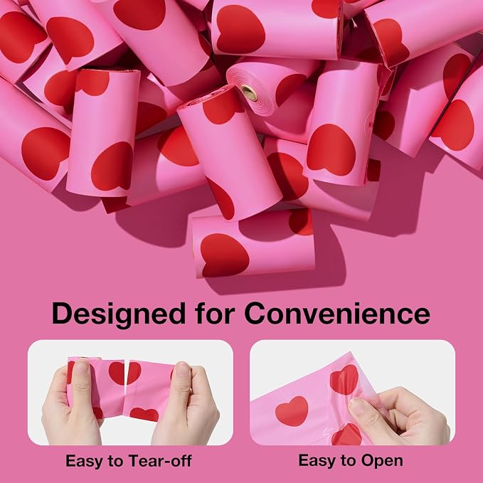 VETRESKA Dog Poop Bags, Smoked Cherry Scented, 300 Counts, Leak Proof | Extra Thick and Large Pet Waste Bags for Dog Walking and Cat Litter, 20 Rolls