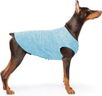 Goldpaw Dog Sun Shirt with UV Protection - Lightweight, Cooling Sun Protection Clothing for Large Dogs - Reduce Heat Absorption - Made in the USA - Machine Washable - Ocean Blue - Size 24