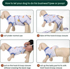 Kuoser Recovery Suit for Dogs Cats, Soft Dog Surgery Suit Female Male Spay | Professional Dog Onesie for Surgery, Substitute E-Collar & Cone, Prevent Licking Dog surgical suit Pet Neuter Suit