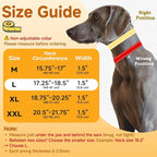 Mayerzon Martingale Dog No Pull Collar with Metal Buckle, Black, L, 2.5mm | Walking Training Collar for Medium Large Dogs German Shepherd, Boxer, Rottweiler that Pull, Reflective, 360° Swivel Ring