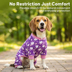 KYEESE Dog Pajamas Velvet Dog Pajamas Small Sized Dogs Dogs Pjs with Unicorn Pattern Soft Doggie Jammies Stretchy Doggie Clothes Puppy Onesie Comfy Pet Coat Pet Costume, X-Small
