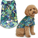 Parisian Pet Amazonia Dog Shirt - Cotton Clothes for Large Dogs - Stylish Tropical Dog Outfit - Lightweight and Soft Puppy Clothes - Trendy Tshirts for Dogs - Comfortable Summer Pet Apparel