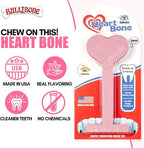 Bullibone Nylon Dog Chew Toy for Aggressive Chewers - Dental Hygiene Bone with Peppermint Flavor, Durable Tough Chew Toys for Large Dogs, Indestructible Dog Bone - Single